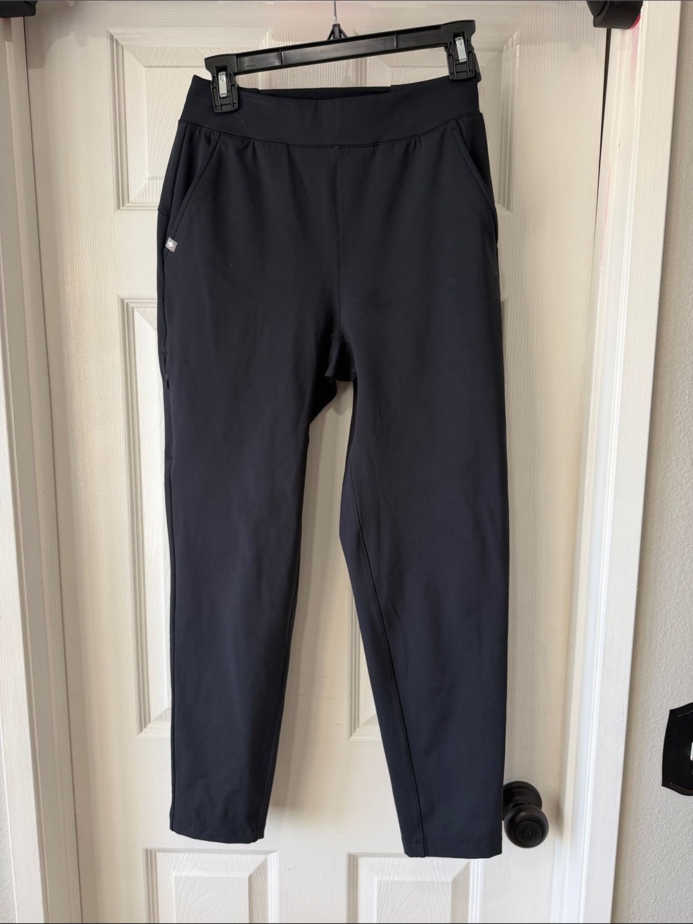 Figs Women's Black Jogger-Style Track Pants